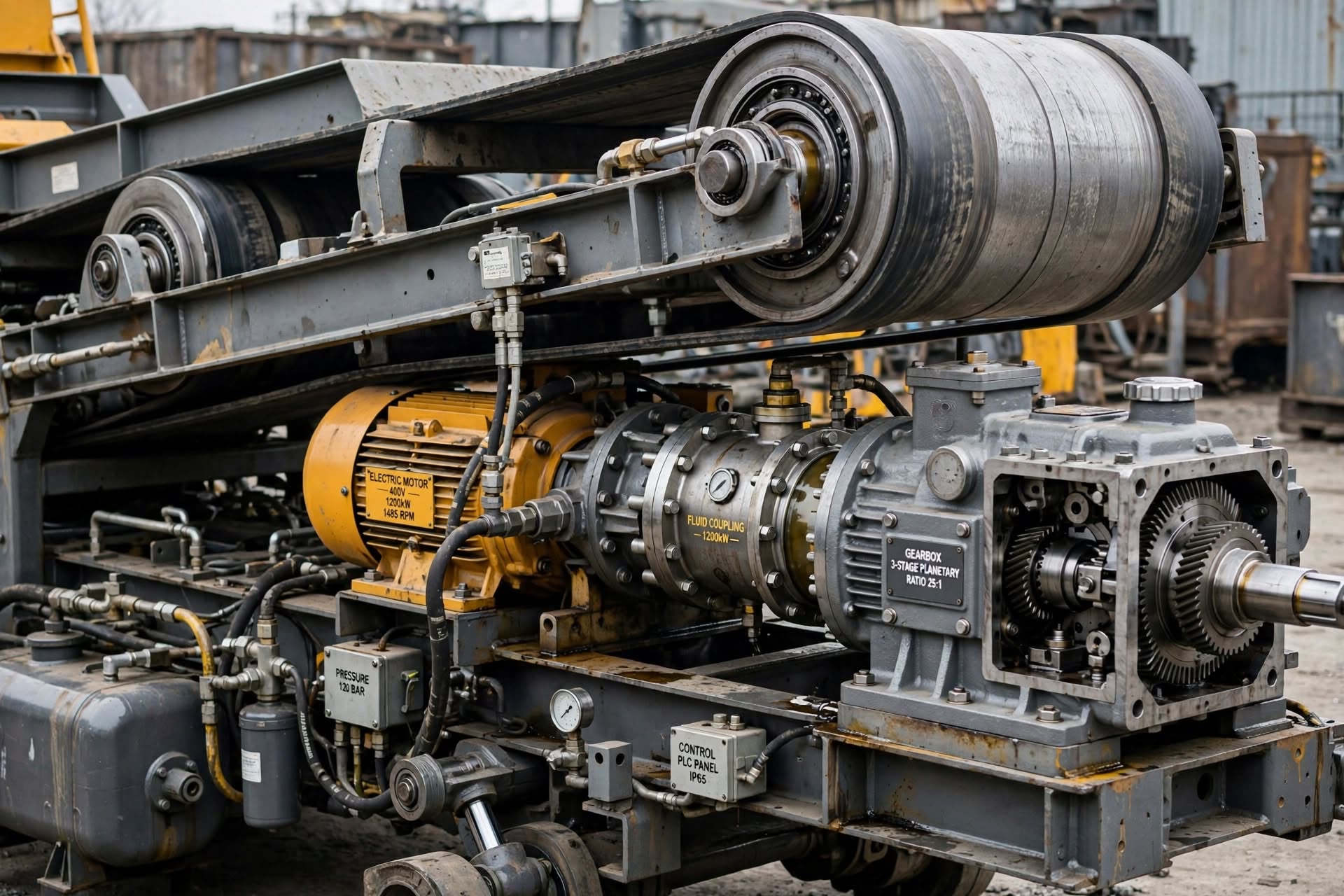 Heavy machinery overhauls